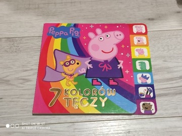 Peppa Pig Świnka Peppa 7 Kolorów Tęczy