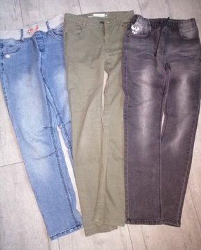 Spodnie 3 sztuki jeans 