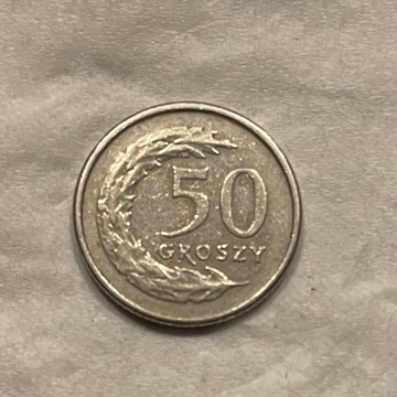 50 groszy 1991 rok