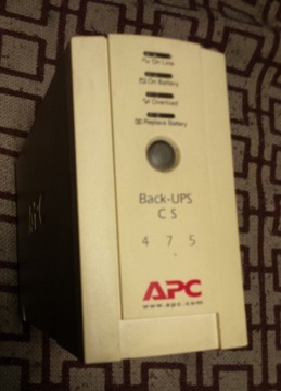 Back-UPS APC CS 475 zasilacz awaryjny