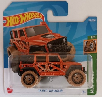 Hot wheels 17 Jeep Wrangler TH