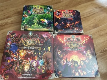 ARCADIA QUEST INFERNO KICKSTARTER NOWA