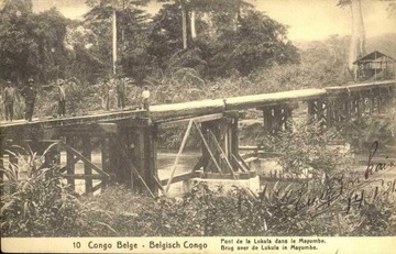 Congo Belgijskie - Most,  (zestaw 0038) 