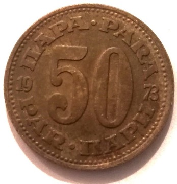 Jugosławia 50 para 1973