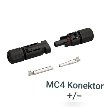 Konektor MC4 para +/- 10 szt + 1 gratiis 