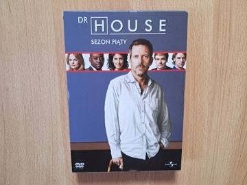 Serial Dr. HOUSE - Sezon 5 DVD PL Nowy bez folii