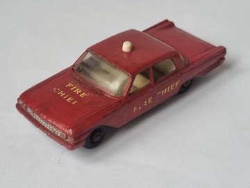 Matchbox Lesney-Ford Fairlane Fire Chief's Car 59B