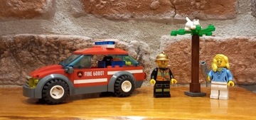 LEGO CITY 60001 Samochód Komendanta Straży Pożarne