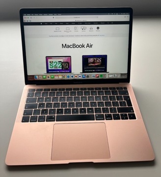 MacBook Air 13 rose gold 2018 