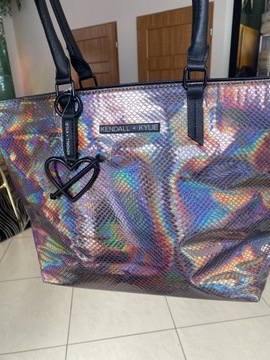 Torba shopperka holograficzna Kendall & Kylie