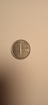 Moneta 1 Frank - Belgia