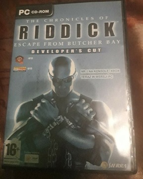 Kroniki Riddicka PC CD Pierwsze wydanie