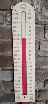 Termometr edukacyjny Kelwin Celsjusz 57x13 cm