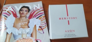 Avon Her Story 50 ml nowy, zafoliowany