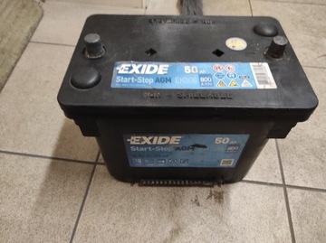 akumulator exide start stop AGM EK 508 800A