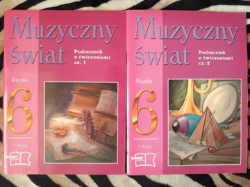 MUZYCZNY ŚWIAT 6 Wójcik podręcznik z ćwiczeniamii