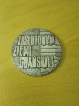 Medal PRL zasłużonym ziemi gdańskiej, oryginał
