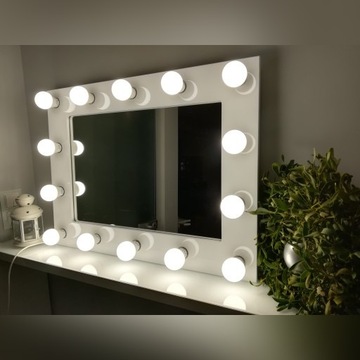 Lustro LED kosmetyczne do makijażu make up