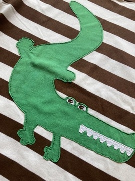ANGLIA Mini Boden  T-shirt  z  Krokodylem 11lat