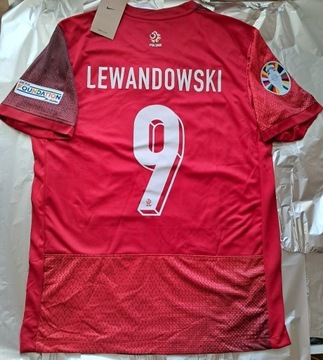 Koszulka Robert Lewandowski Polska Euro 2024