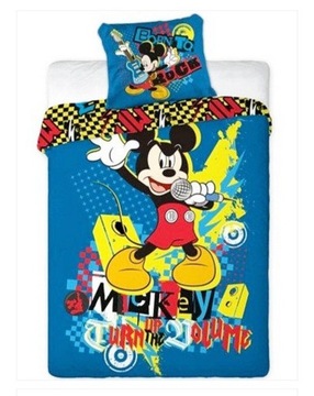 Pościel Disney Myszka Mickey 160x200/70x80 