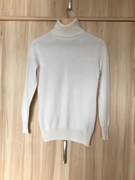 Damski sweter z golfem Loro Piana 100% kaszmir r M