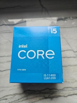 Intel i5-11400 chłodzenie procesora wentylator