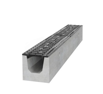 Odwodnienia liniowe z betonu 150x160mm