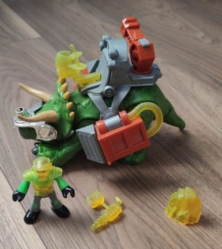 Dinozaur Triceratops, imaginext, Fisher Price