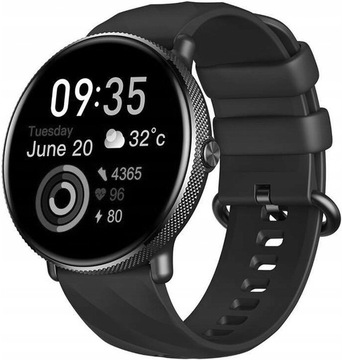NOWY zegarek smartwatch Zeblaze GTR 3 Pro Midnight Black (czarny)