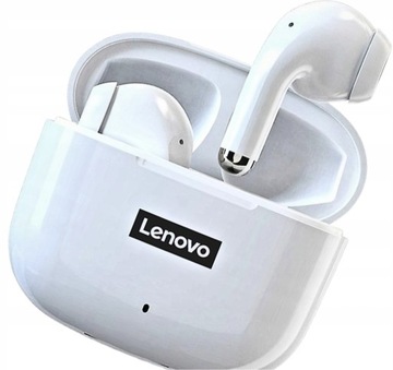 Słuchawki bezprzewodowe białe Lenovo LP40 PRO