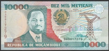 Mozambik 10000 meticais 1991 - stan UNC