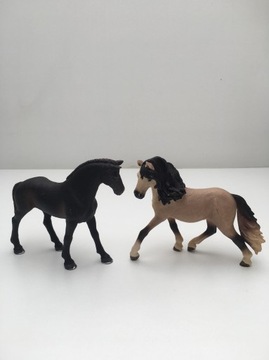 Figurki koni Schleich 2 szt.