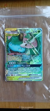 Karta pokemon GX Venusaur & Shivy 