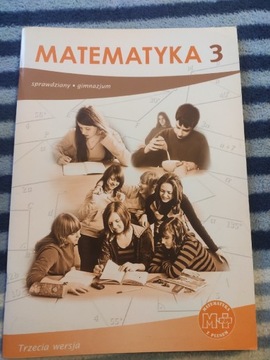 Matematyka z plusem 3 wersja trzecia sprawdziany 