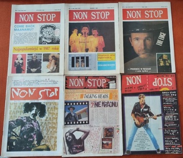 "NON STOP" miesięcznik 1988 6 numerów