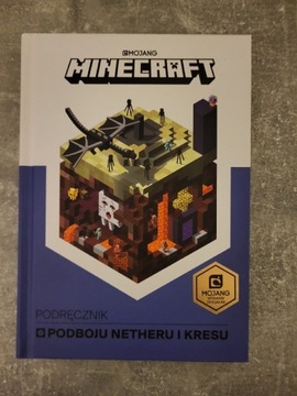 Książka minecraft podręcznik netheru i kresu