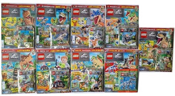 Kolekcja 2022 magazyn 9 SZT LEGO JURASSIC WORLD 