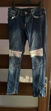 Tanio sprzedam jeans 158 cm