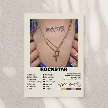 Plakat White 2115 "Rockstar" | A3