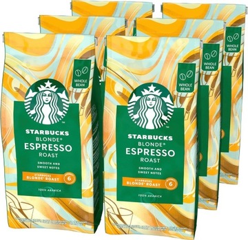 Starbucks Blonde Espresso Roast kawa w ziarnach