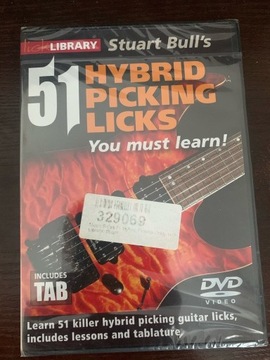 Gitara kostkowanie lekcje DVD  Lick library
