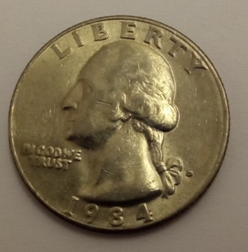 USA 1/4 dollara 1984