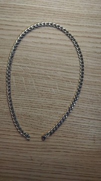 srebrny łańcuch cuban link 
