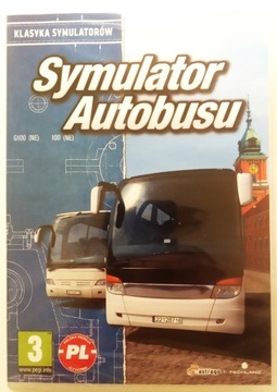 Gra PC Symulator Autobusu CD-ROM Nowa Folia UNIKAT