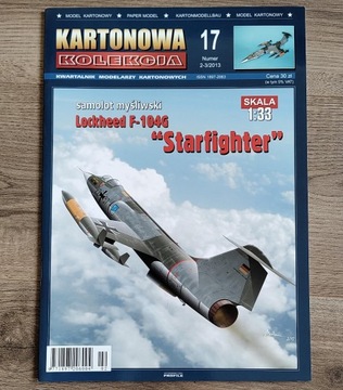 Kartonowa Kolekcja 17 Lockheed F-104G Starfighter