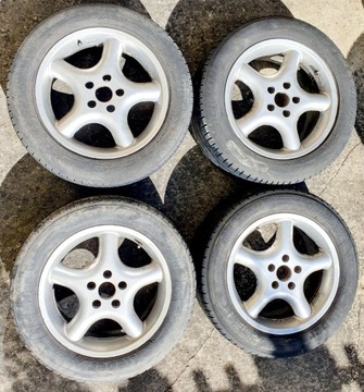  4 Alufelgi 16" 5x108 ET 36 365 7Jx16H2 z oponami 