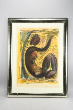 Anthony Quinn "Nude Female", litografia sygnowana