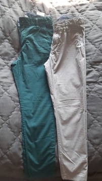 Spodnie chinos H&M rozmiar 128