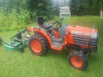 traktor kubota b1410 z duzym osprzetem, kosiarka..